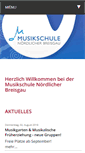 Mobile Screenshot of musikschule-em.de